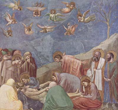 GIOTTO di Bondone The Lamentation of Christ (mk08) Sweden oil painting art